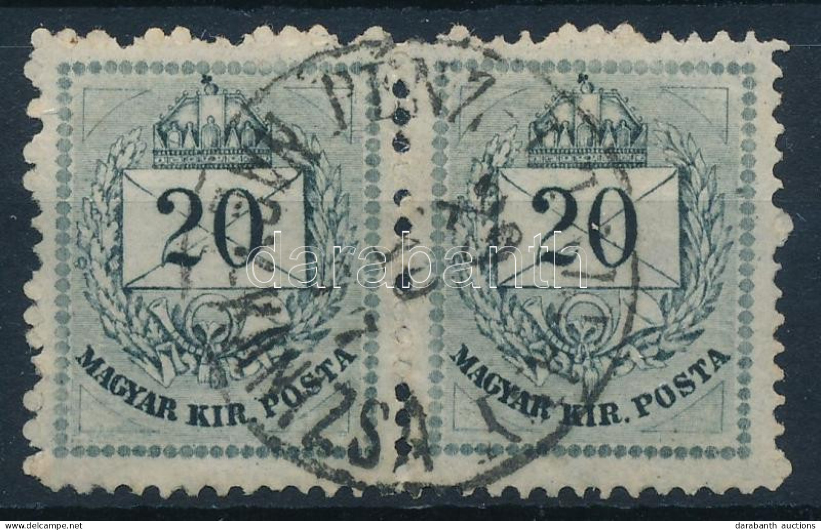 O 1874 20kr Pár - Other & Unclassified