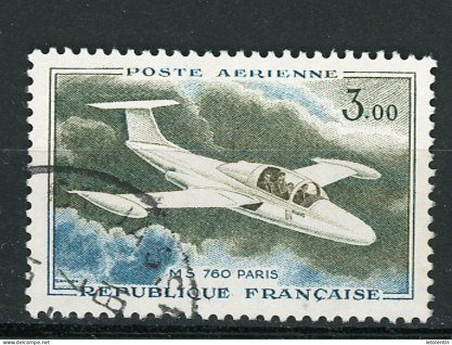 FRANCE -  POSTE AERIENNE - N° Yvert N° 39 OBL - 1927-1959 Usati