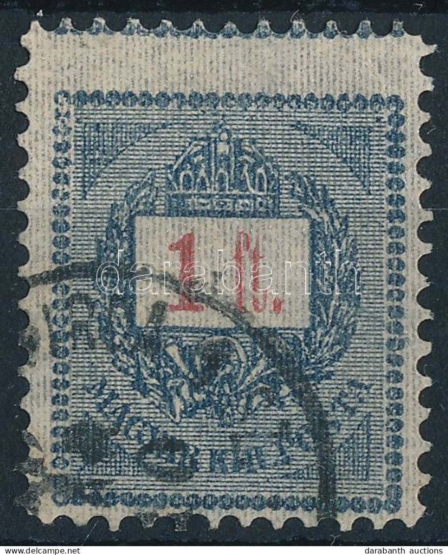 O 1888 1Ft Elfogazva / Shifted Perforation - Other & Unclassified