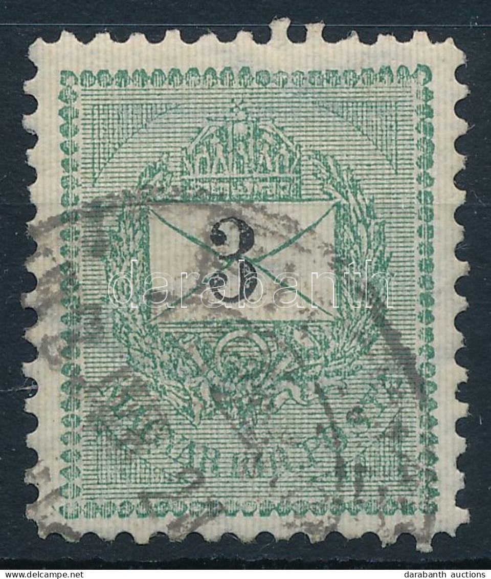 O 1889 3kr 11 1/2 Fogazás / Perforation - Otros & Sin Clasificación