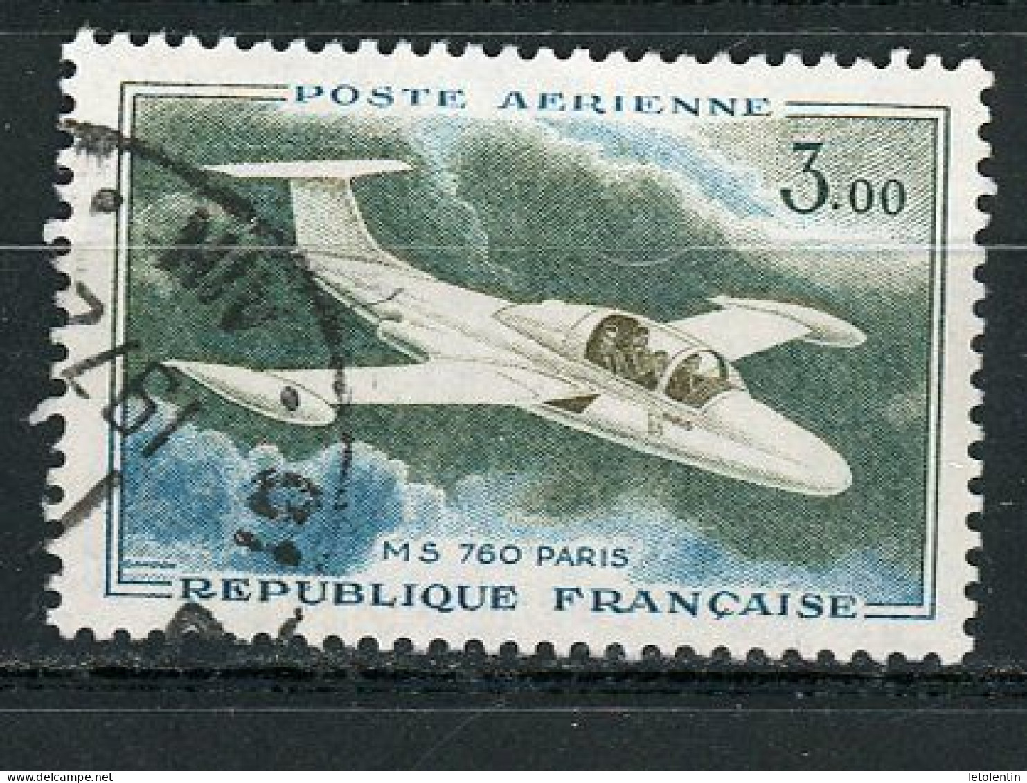 FRANCE -  POSTE AERIENNE - N° Yvert N° 39 OBL - 1927-1959 Usati