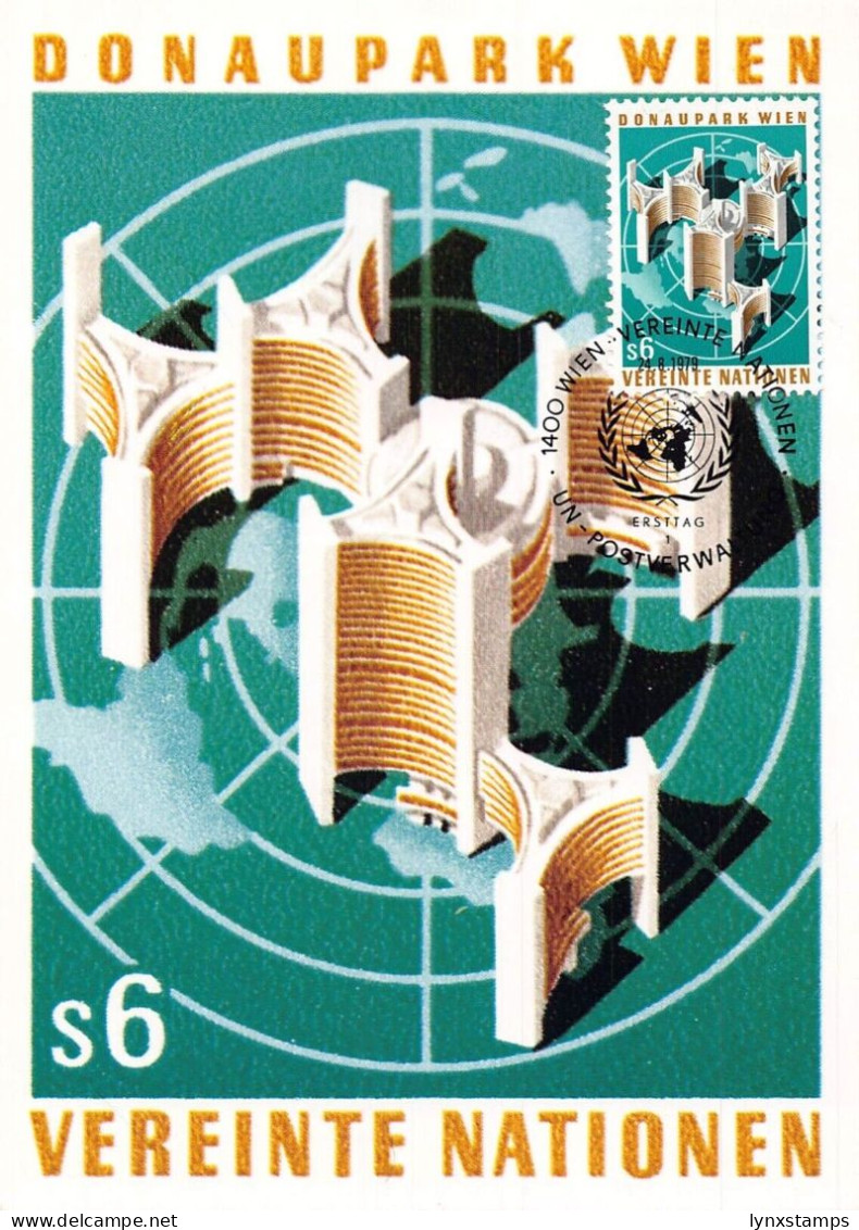 G024 United Nations 1979 United Nations Vienna Maxicard First Day Of Issue - Other & Unclassified