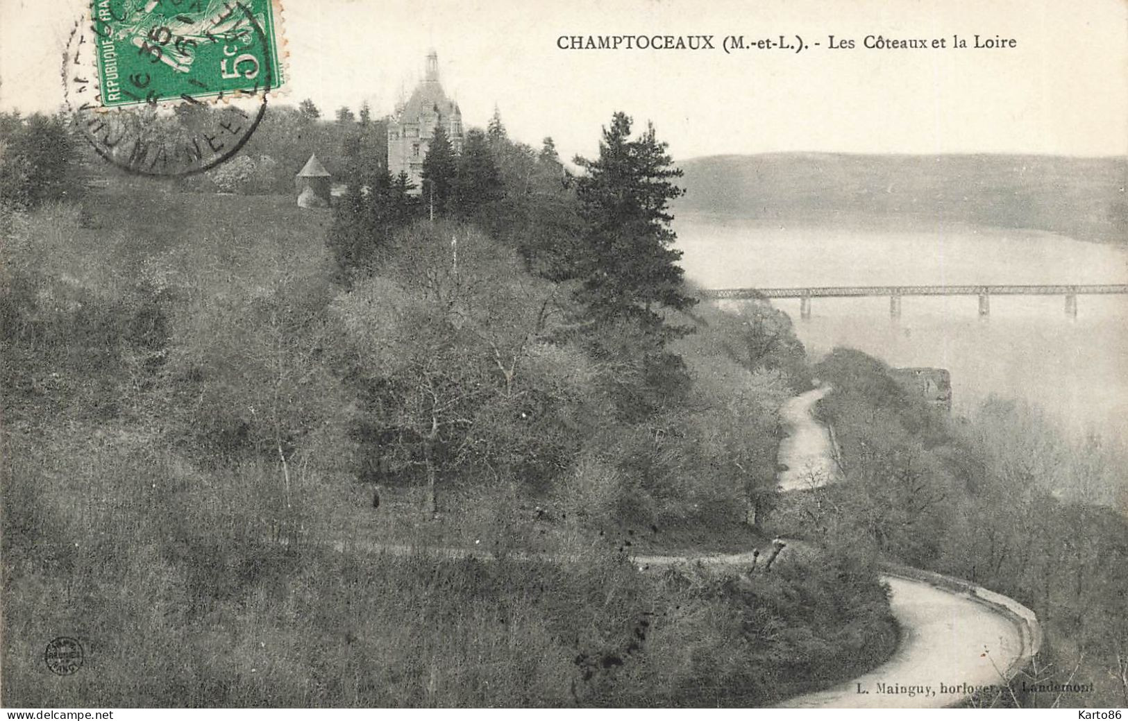 Champtoceaux * Les Côteaux Et La Loire * Route Pont - Champtoceaux