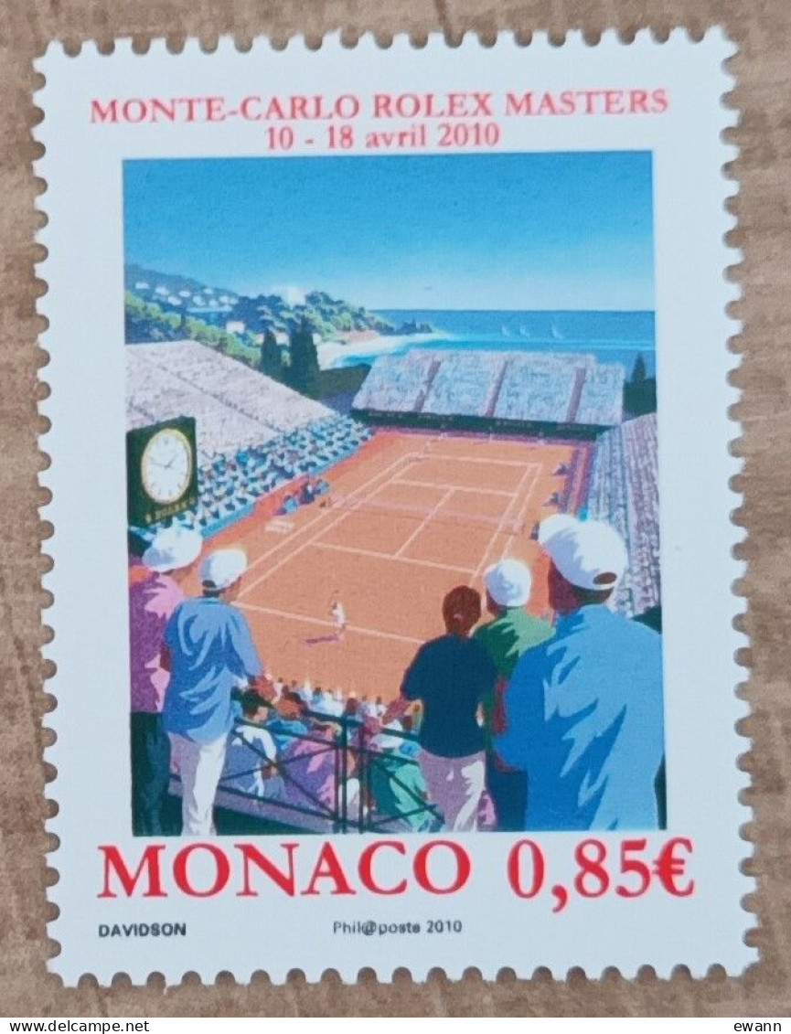 Monaco - YT N°2723 - Tournoi De Tennis Monte Carlo Rolex Masters - 2010 - Neuf - Unused Stamps