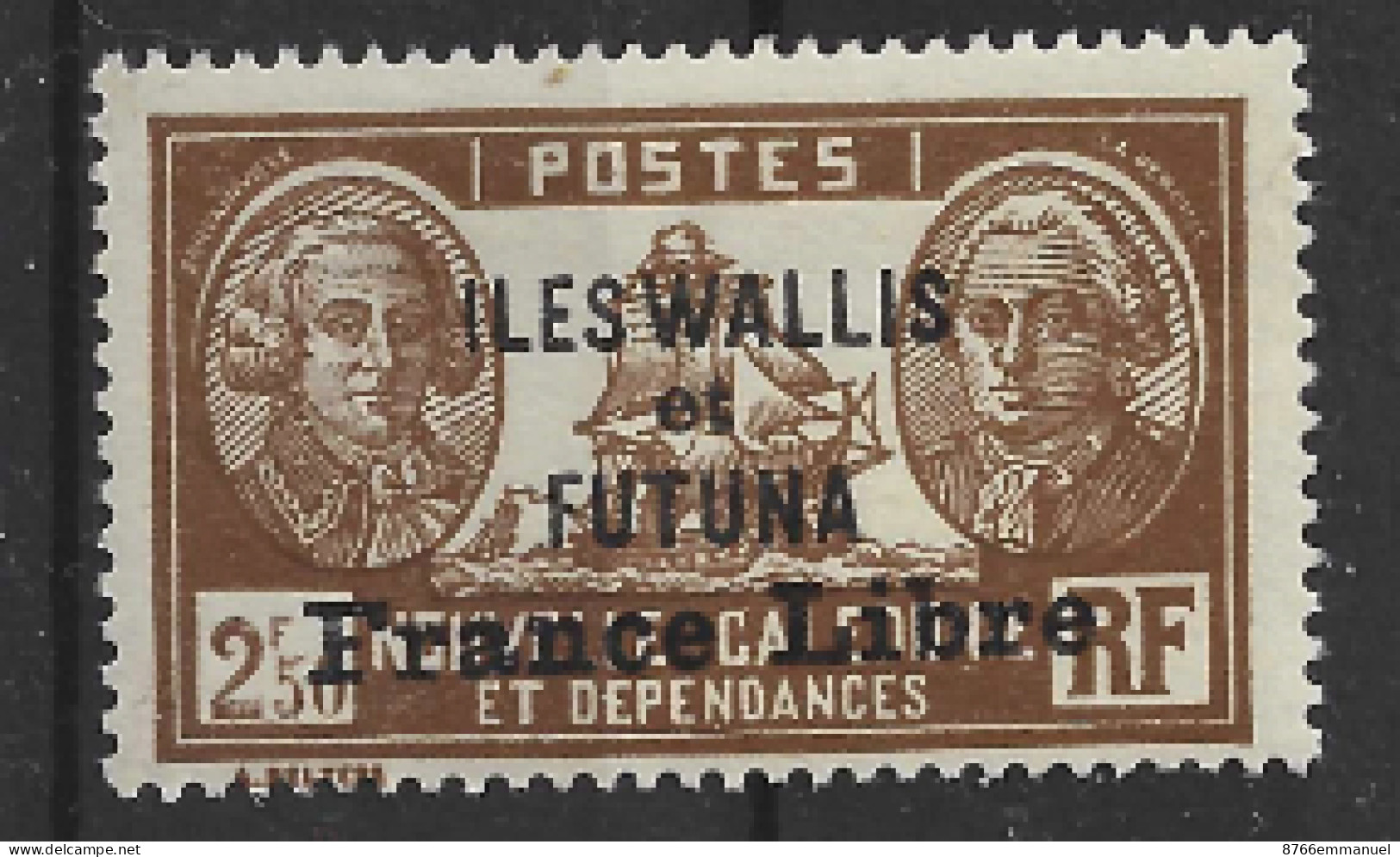 WALLIS ET FUTUNA N°120 N**  FRANCE LIBRE - Unused Stamps