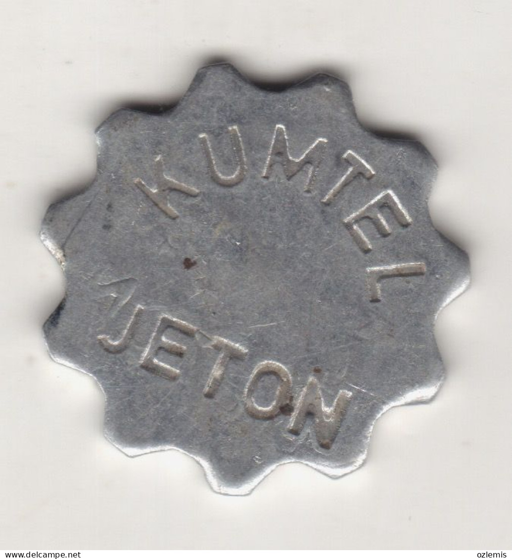 TURQUIE,TURKEI,TURKEY KUMTEL TELEPHONE ALUMINUM  TOKENS -24,2 MM. - Other & Unclassified