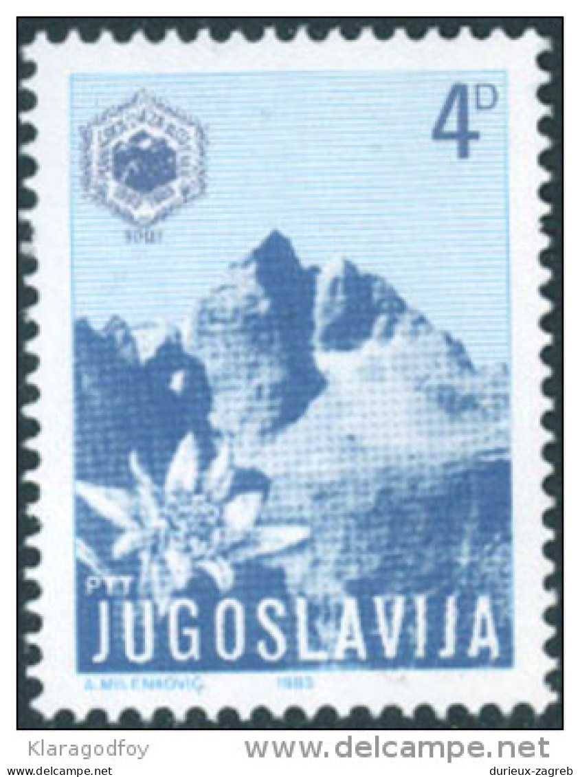 Yugoslavia 1983 Slovenian Alpinist Club MiNr 1973 MNH - Neufs