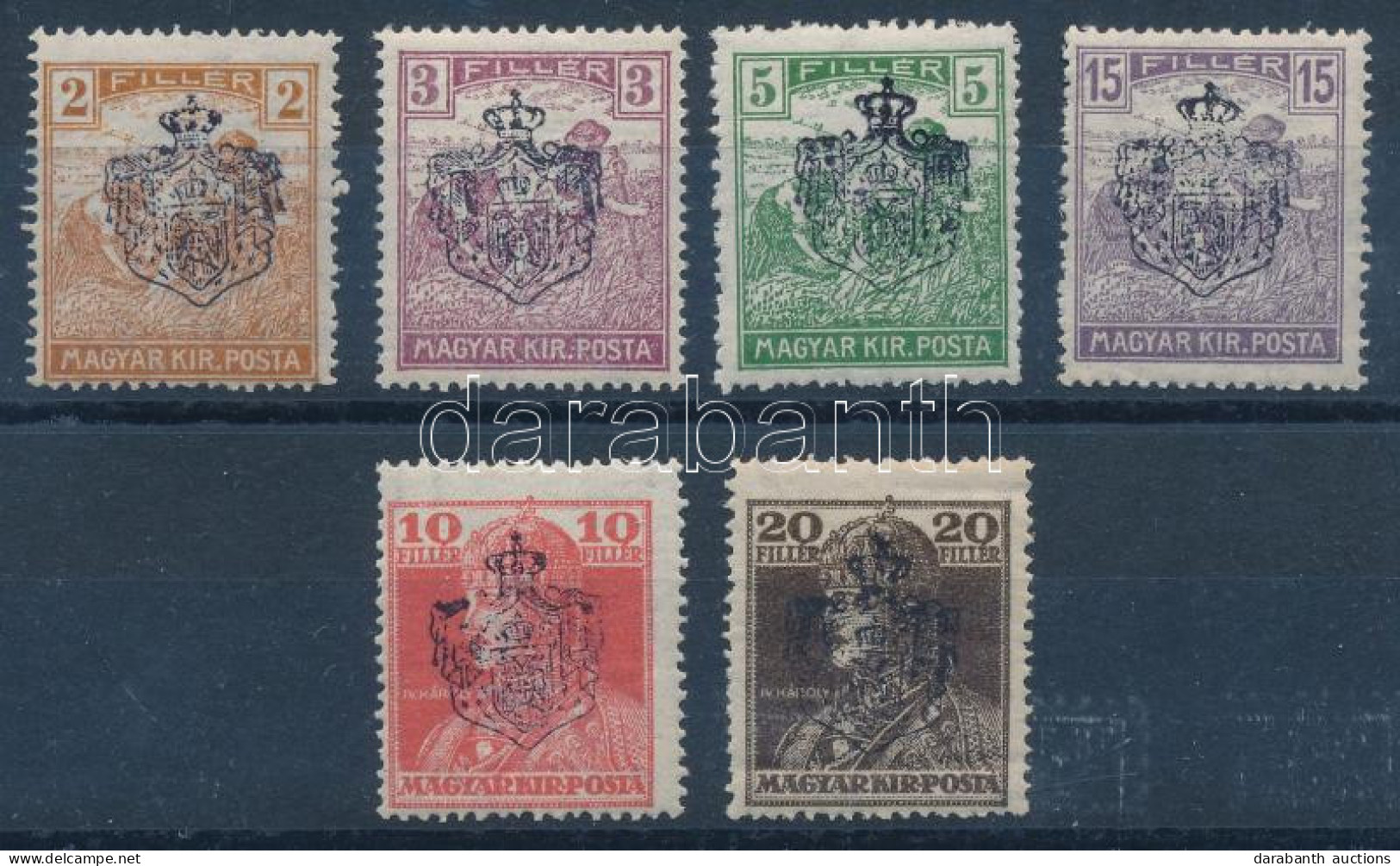 ** Pétervárad 1919 6 Klf Bélyeg / Private Stamps - Autres & Non Classés