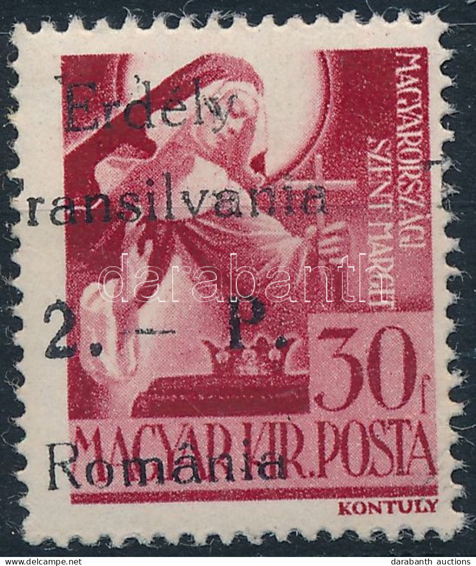 ** Székelyudvarhely 1944 Nagyasszonyok 2P/30f Gépszínátnyomattal. Signed: Bodor - Autres & Non Classés