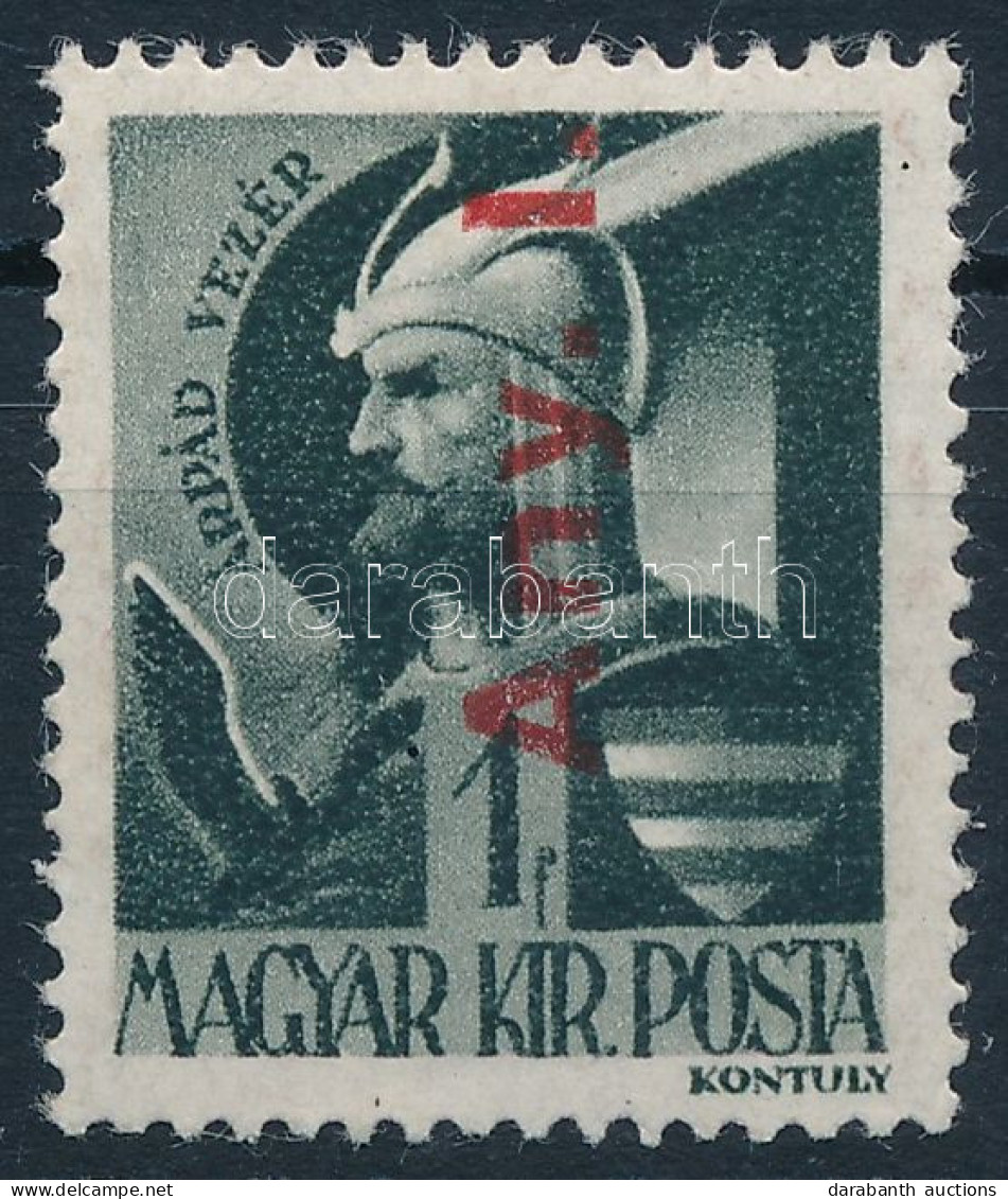 ** 1946 Betűs Any.I./1f Fordított Felülnyomással / Mi 852 With Inverted Overprint - Other & Unclassified