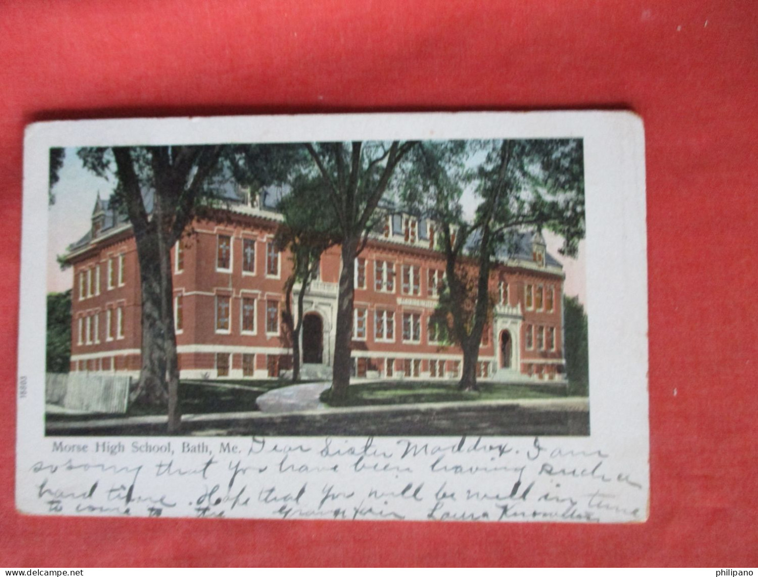 Copper Window.   Morse High School.  Bath.  - Maine    Ref 6377 - Sonstige & Ohne Zuordnung