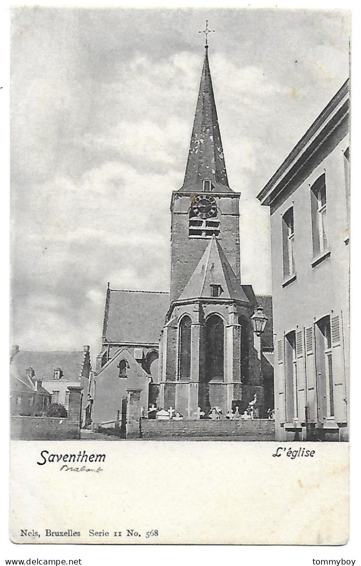 CPA Saventhem, L'église - Zaventem