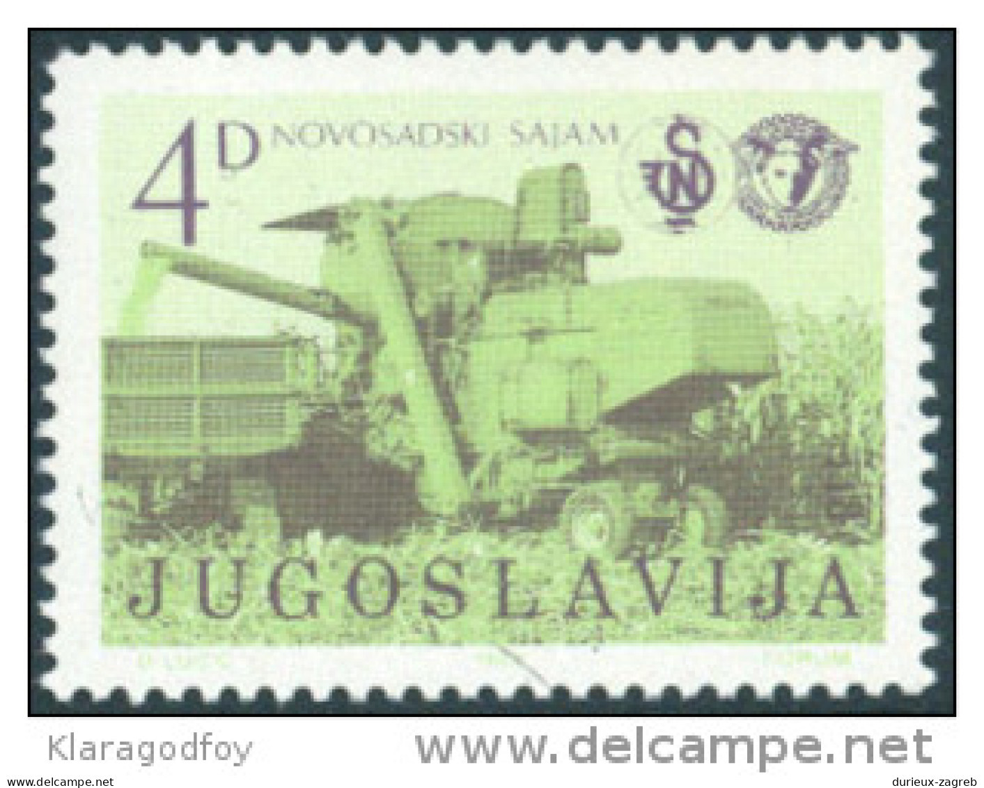 Yugoslavia 1983 International Agricultural Fair MiNr 1986 MNH - Neufs