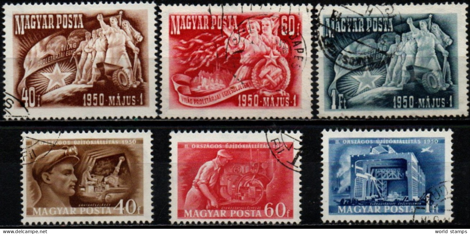 HONGRIE 1950 O - Used Stamps