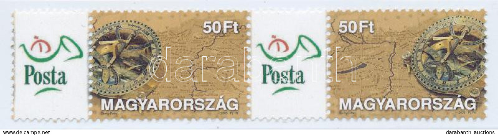 2005 Üzenet Bélyegem - A Magyar Posta Logós MINTA Bélyegei Párban / Mi 5015-5016 SPECIMEN Pair - Other & Unclassified