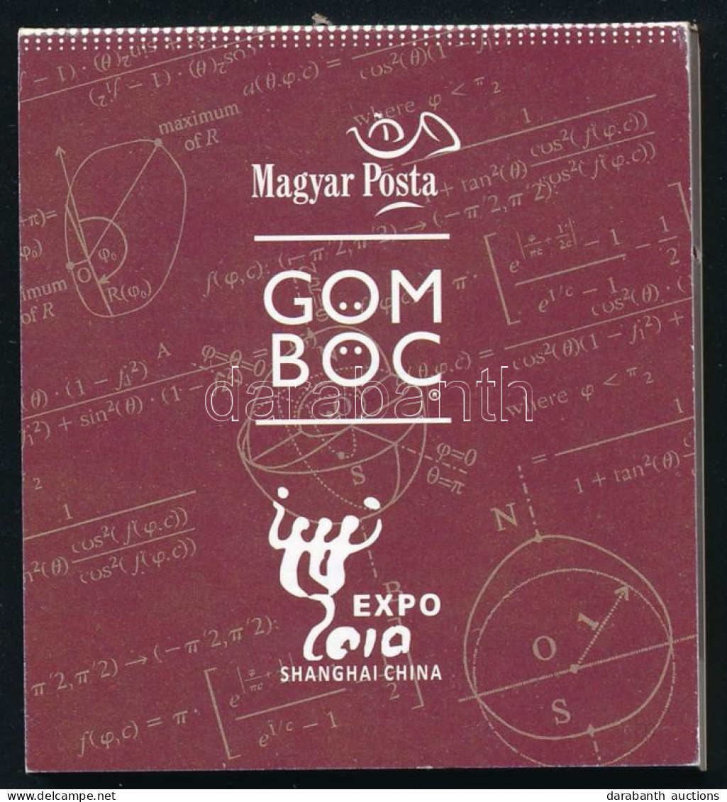 ** 2010 Világkiállítás, Sanghaj - Gömböc Bélyegfüzet (8.000) / Stamp Booklet - Sonstige & Ohne Zuordnung