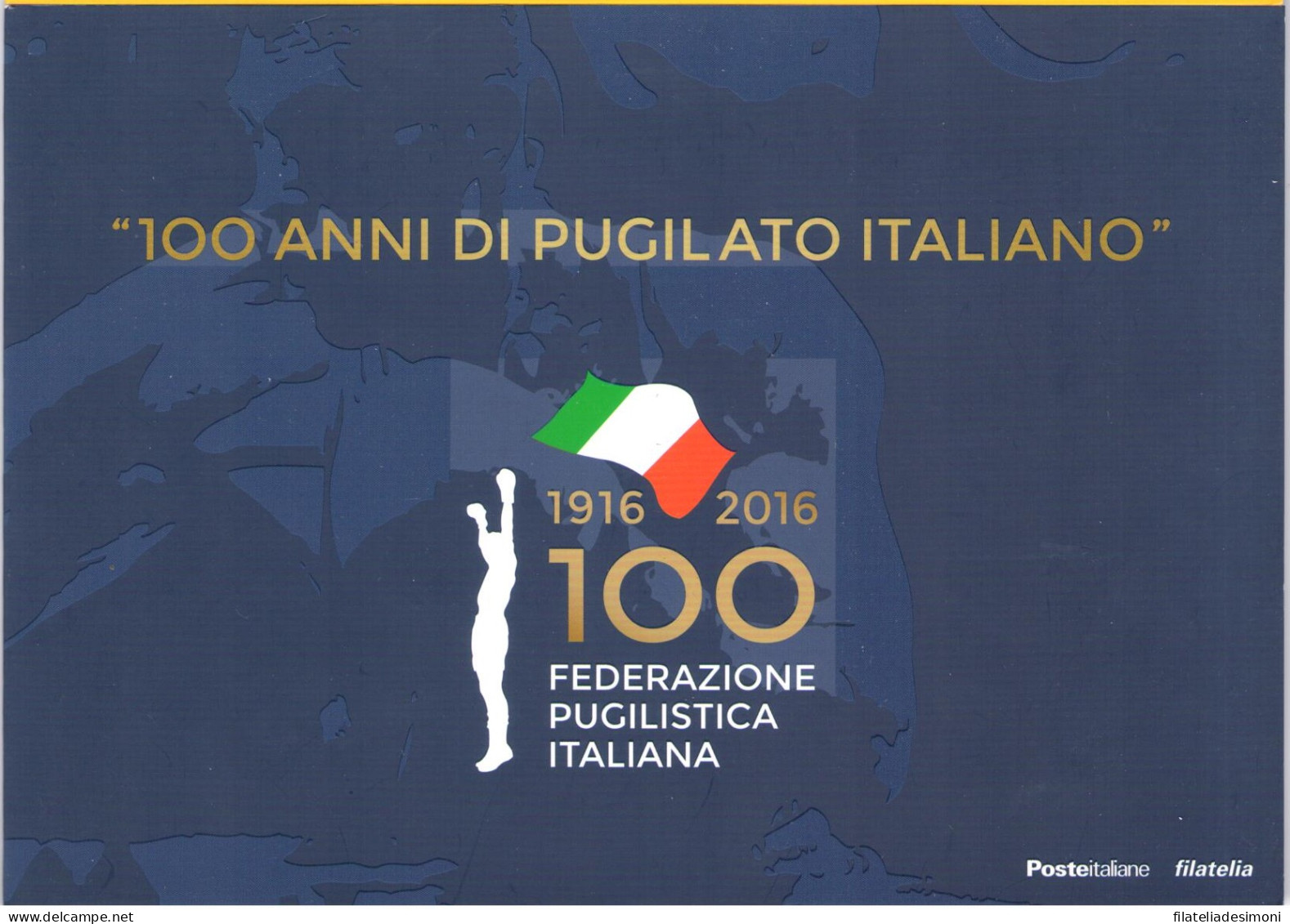 2016 Italia - Repubblica, Folder - Pugilato N. 440 - MNH** - Paquetes De Presentación