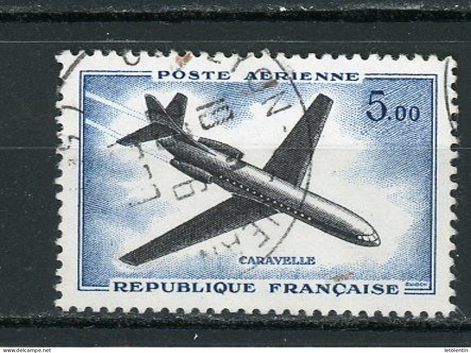 FRANCE -  POSTE AERIENNE - N° Yvert N° 40 OBL - 1960-.... Afgestempeld