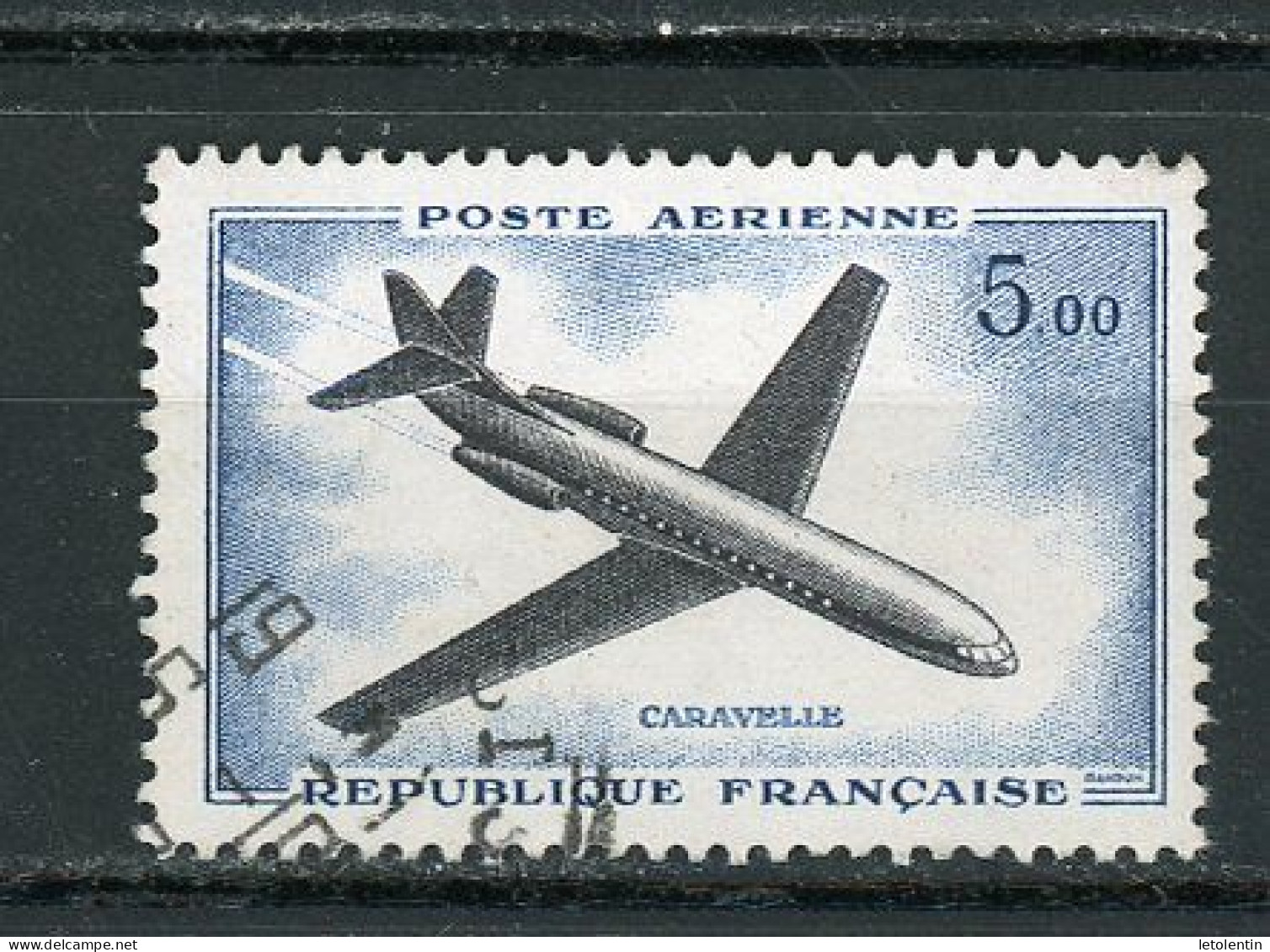 FRANCE -  POSTE AERIENNE - N° Yvert N° 40 OBL - 1960-.... Oblitérés