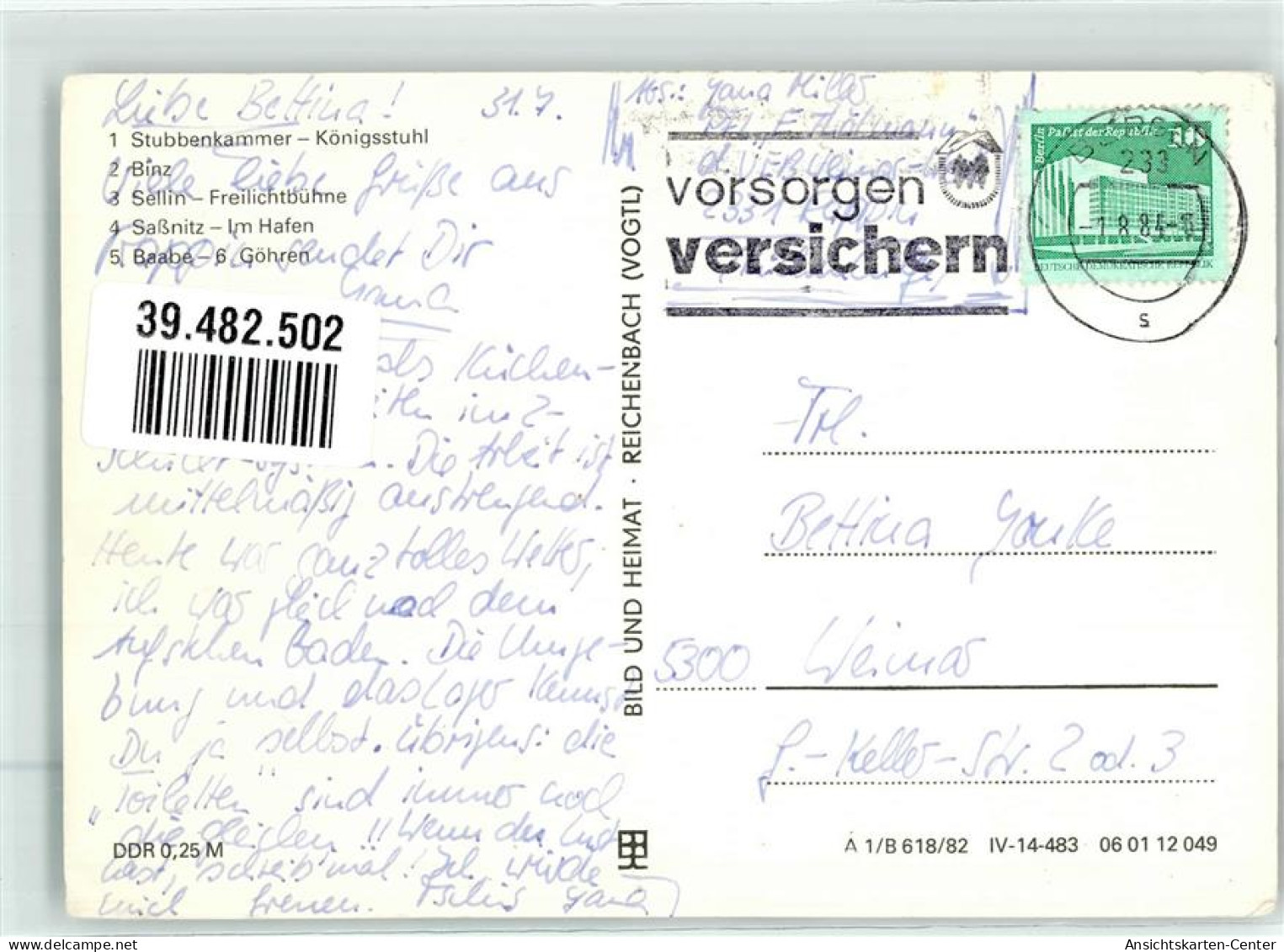 39482502 - Sassnitz - Sassnitz