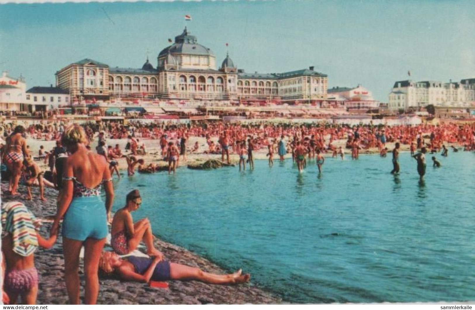 92797 - Niederlande - Den Haag, Scheveningen - Strand Met Kurhaus - Ca. 1965 - Scheveningen