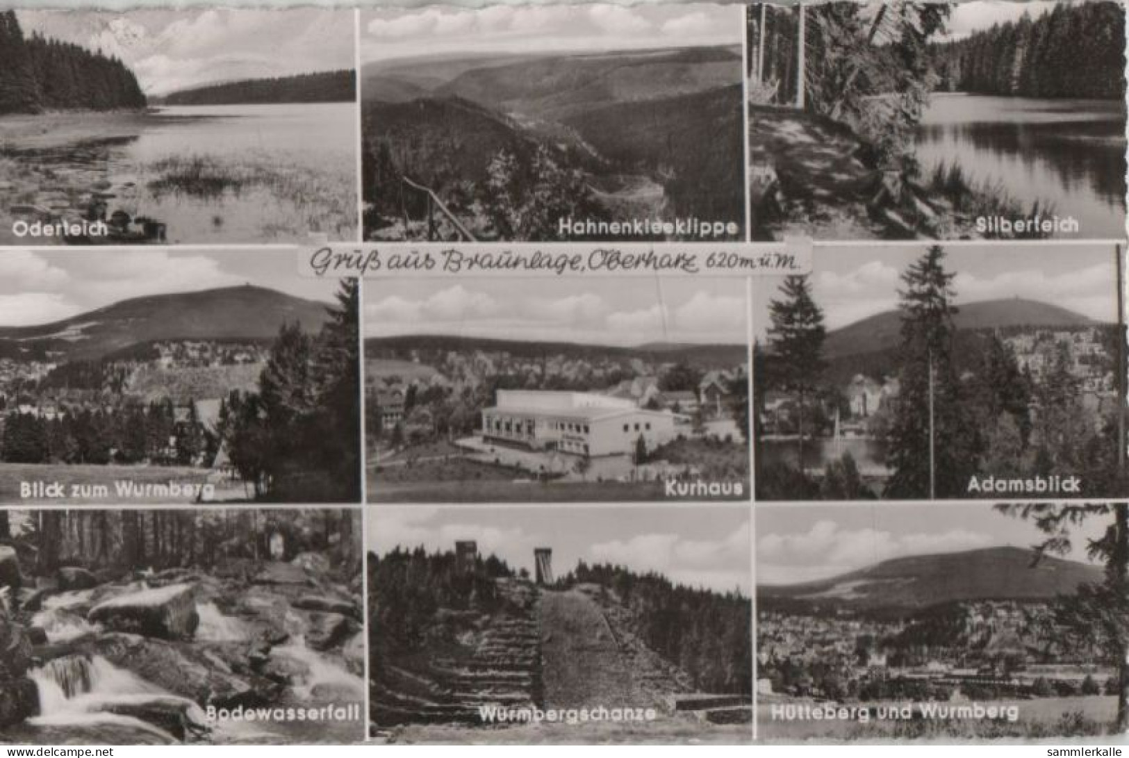 58949 - Braunlage - U.a. Silberteich - 1963 - Braunlage