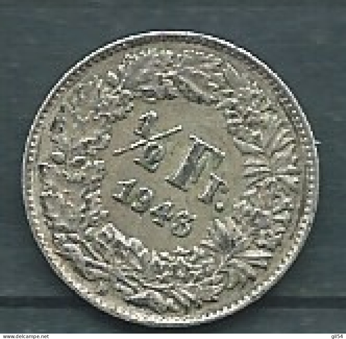 Suisse 1/2 Franc 1943 -  Pieb 24906 - 1/2 Franc