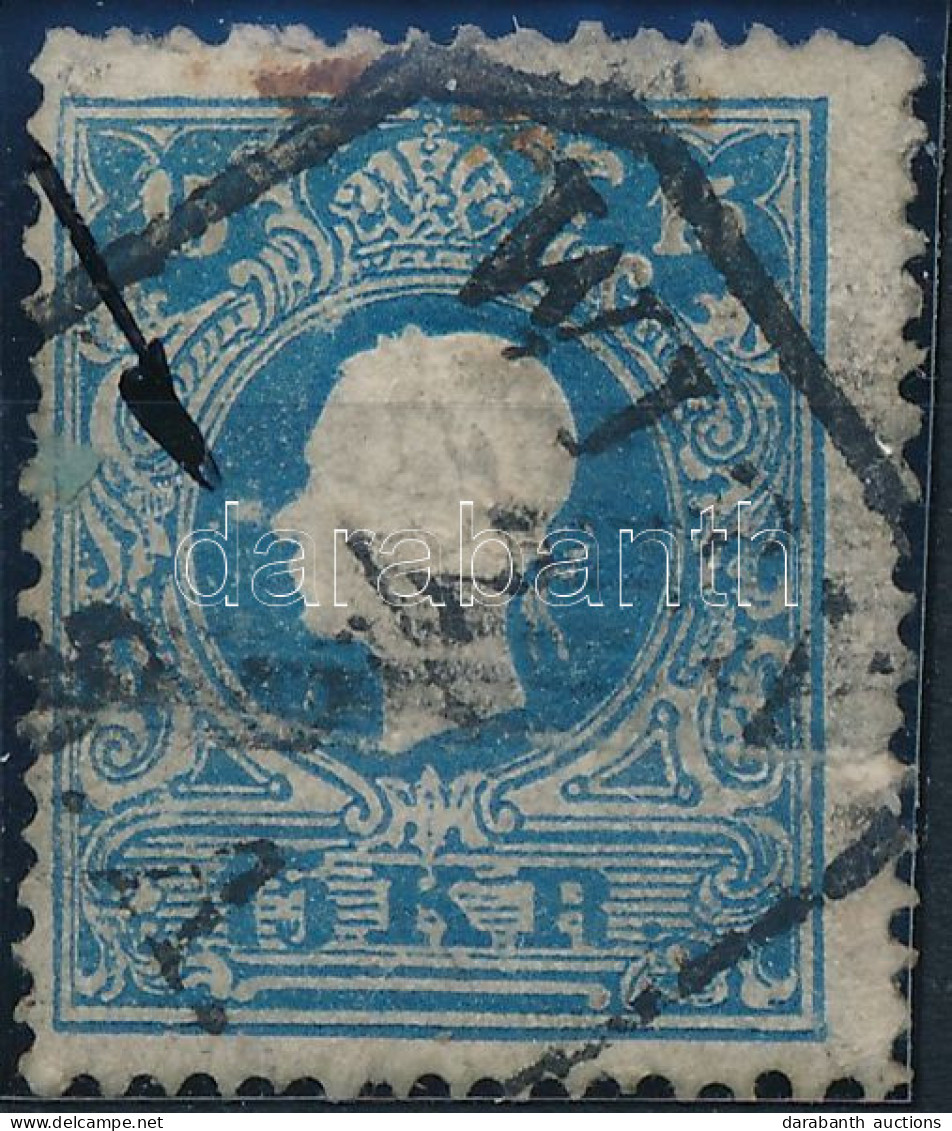 O 1858 15kr Lemezhiba Az Orr Előtt / Plate Flaw - Other & Unclassified