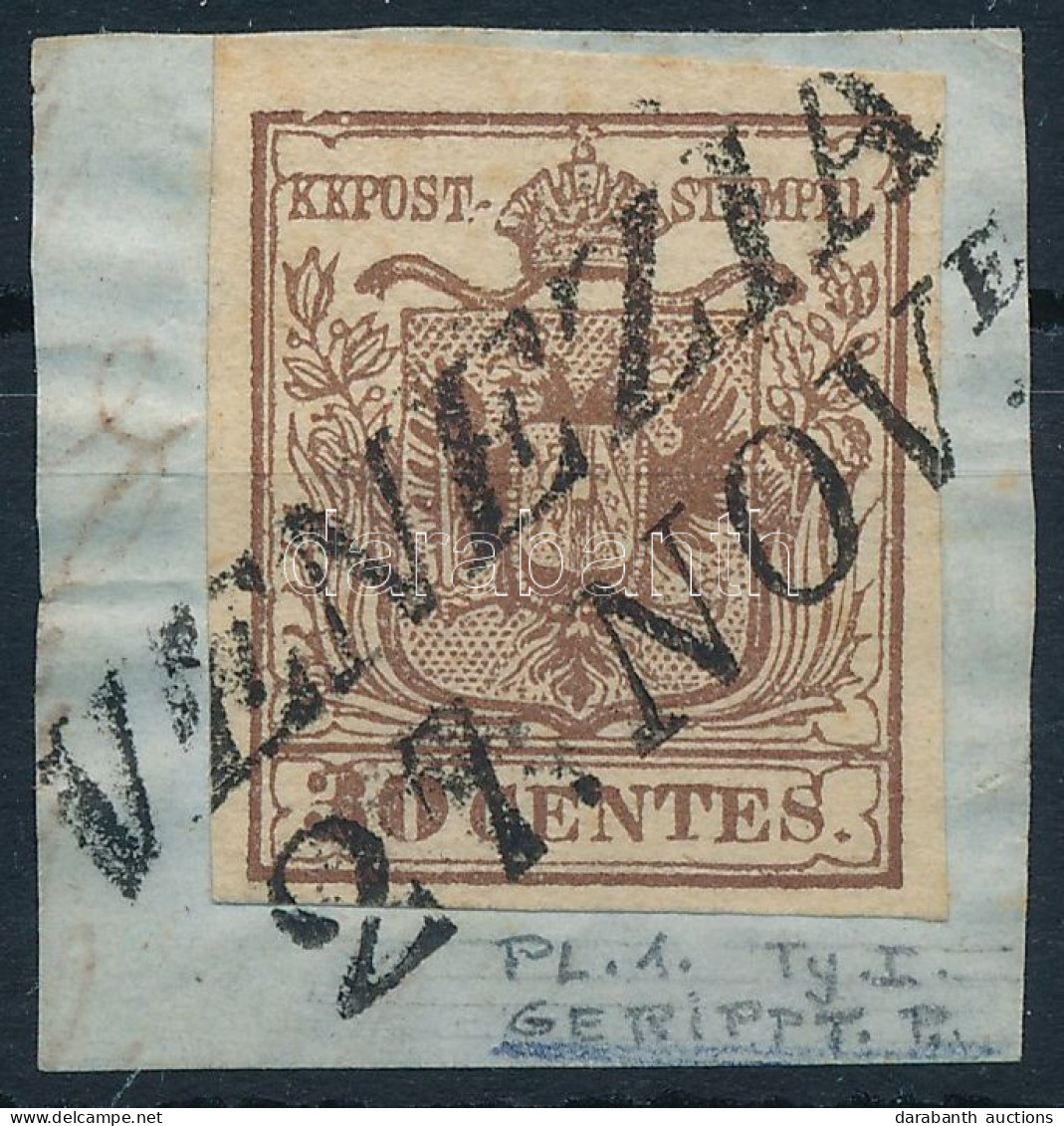 1850 30centes "VENEZIA" - Andere & Zonder Classificatie