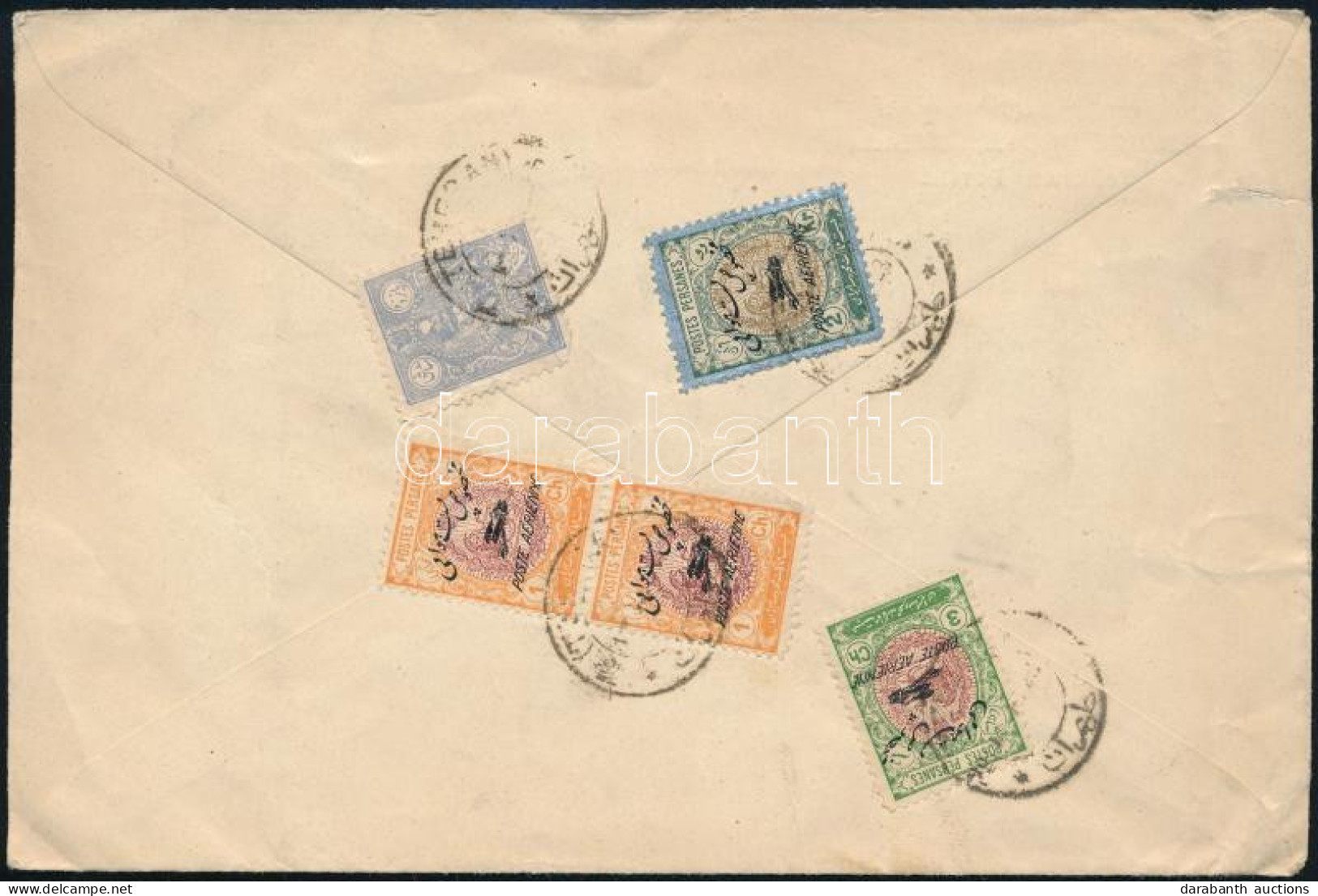 ~1923 Levél 5 Db Bélyeggel / Cover With 5 Stamps - Autres & Non Classés