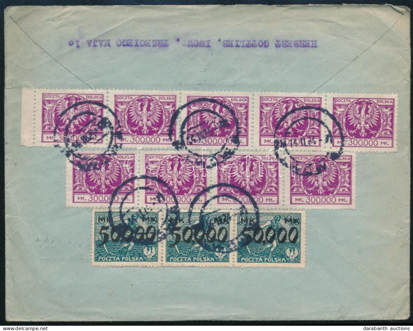 1924 Expressz Ajánlott Levél 12 Db Bélyeggel Bécsbe Küldve / Express Registered Cover With 12 Stamps To Vienna - Other & Unclassified
