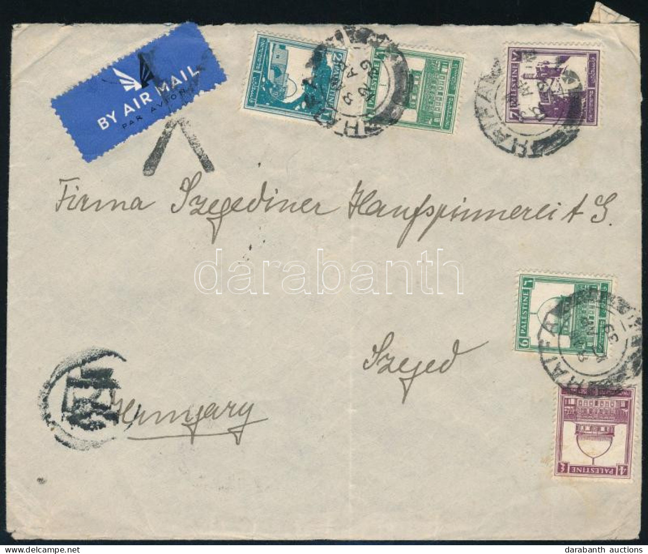1939 Légi Levél / Airmail Cover - Other & Unclassified