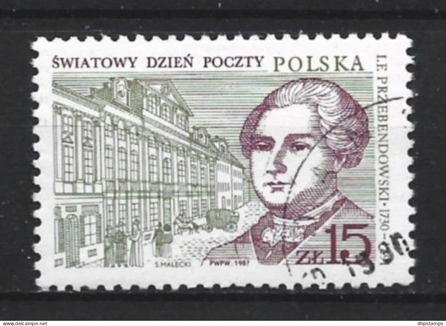 Polen 1987 Stamp Day Y.T. 2930 (0) - Usados
