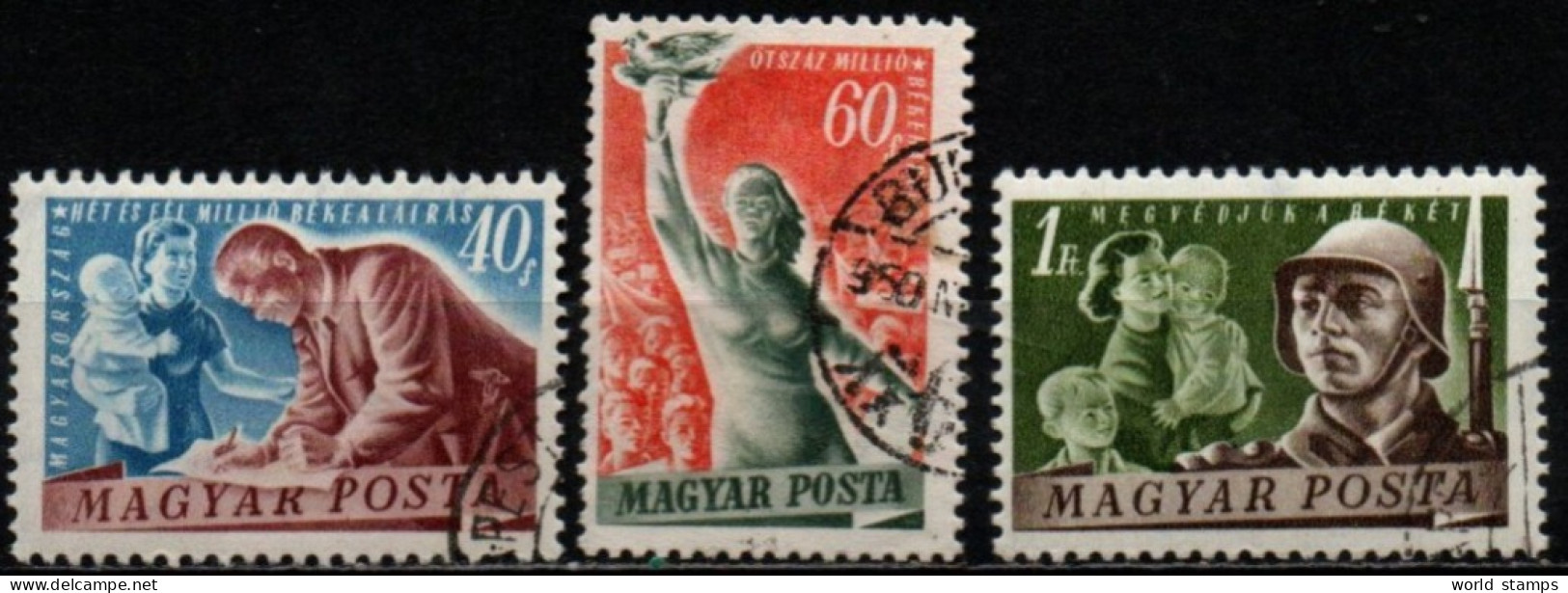 HONGRIE 1950 O - Used Stamps