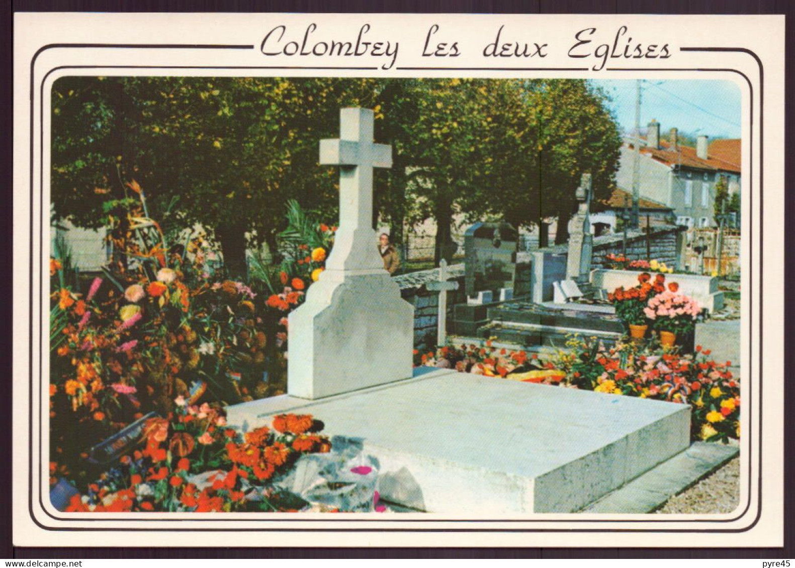 COLOMBEY LES DEUX EGLISES SEPULTURE DU GENERAL DE GAULLE 52 - Colombey Les Deux Eglises