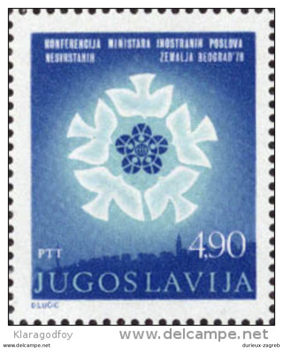 Yugoslavia 1978 Conference Of Ministers Of Non-Aligned Countries MiNr 1737 MNH - Ongebruikt