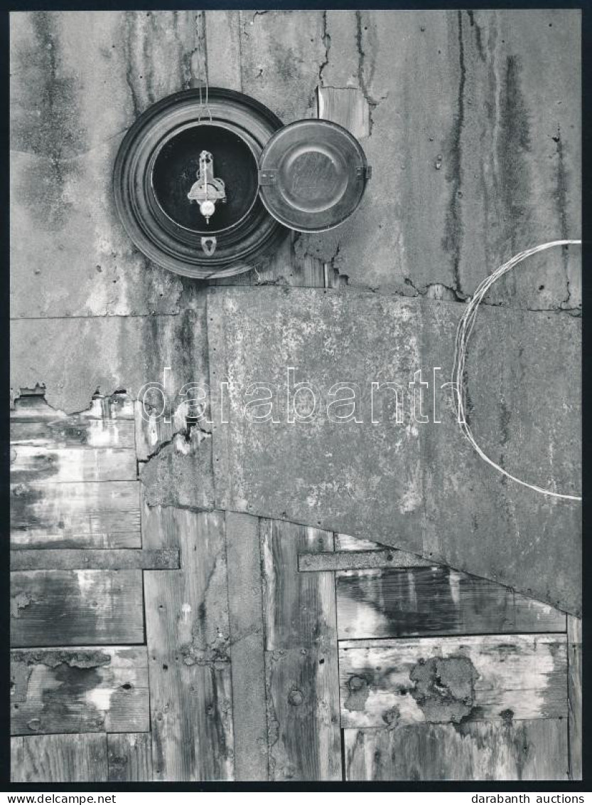 1964 Nagy Zoltán (1943) Magyar (később Rómában élő) Fotóművész Munkásságának Korai Időszakából 1 Db Feliratozott Vintage - Sonstige & Ohne Zuordnung