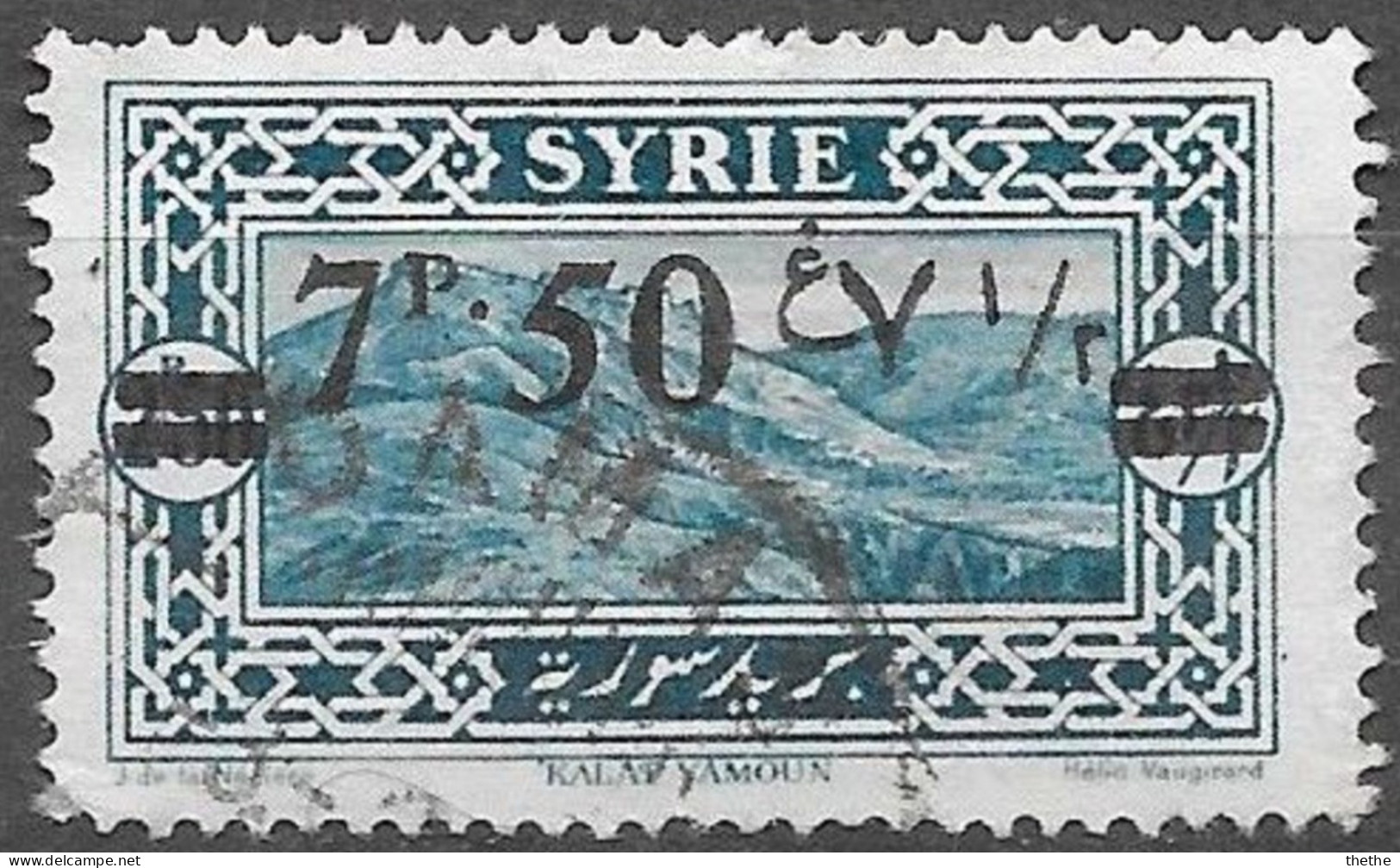 SYRIE - Timbres De 1925 Surchargés - Siria