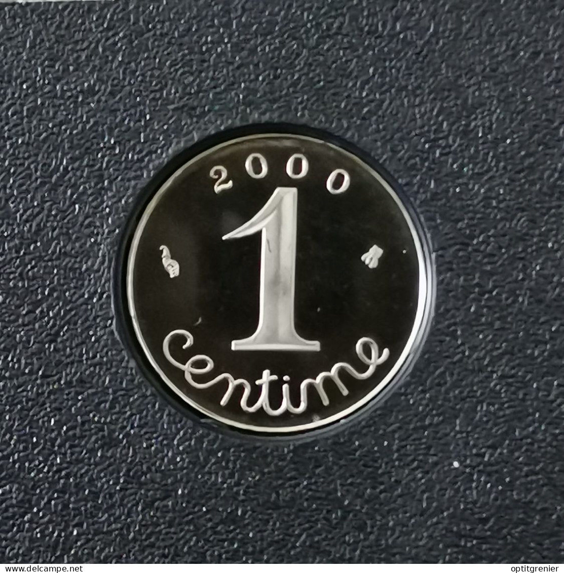 1 CENTIME EPI BE 2000 / ISSUE DU COFFRET / UNC / FRANCE - 1 Centime