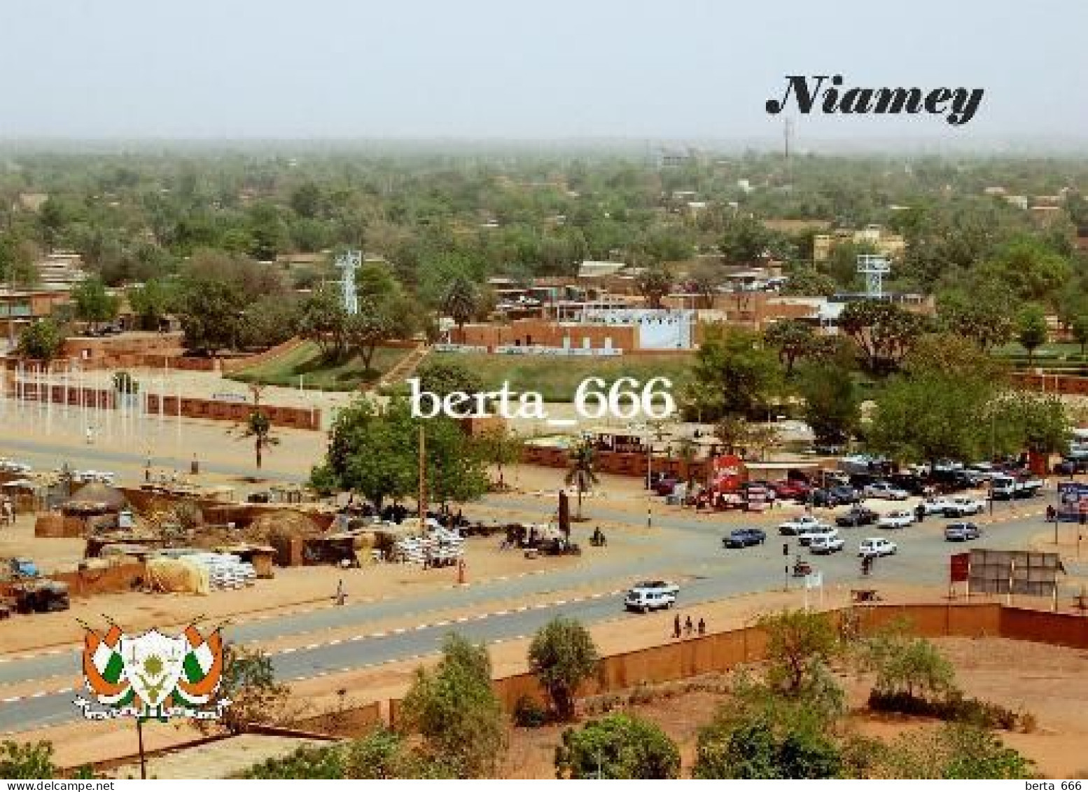 Niger Niamey Overview New Postcard - Niger