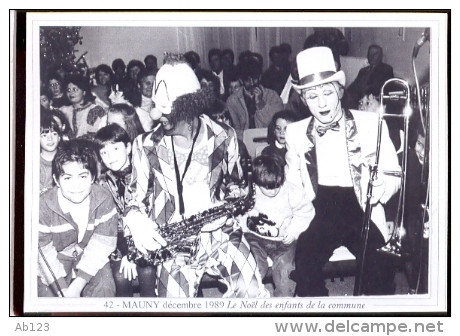 76 Canton De Duclair N° 42 MAUNY LE NOEL DES ENFANTS DE LA COMMUNE Décembre 1989 - Duclair