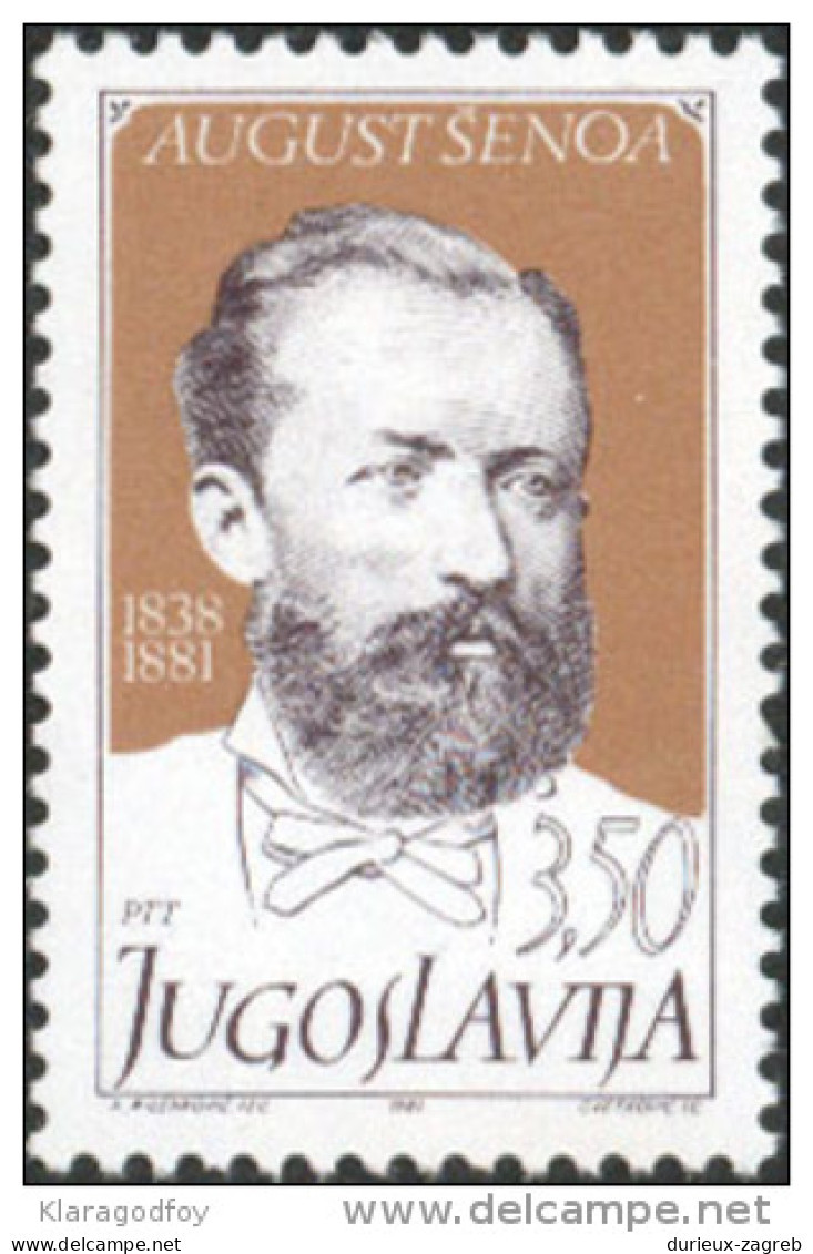 Yugoslavia 1981 August Senoa MiNr 1910 MNH - Ungebraucht