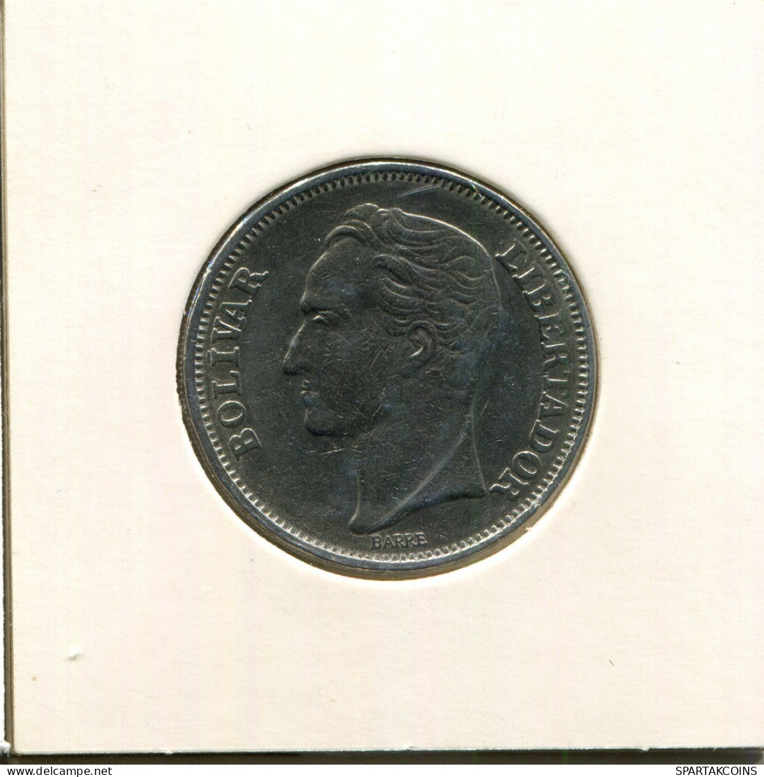 2 BOLIVARES 1967 VENEZUELA Moneda #AR487.E.A - Venezuela