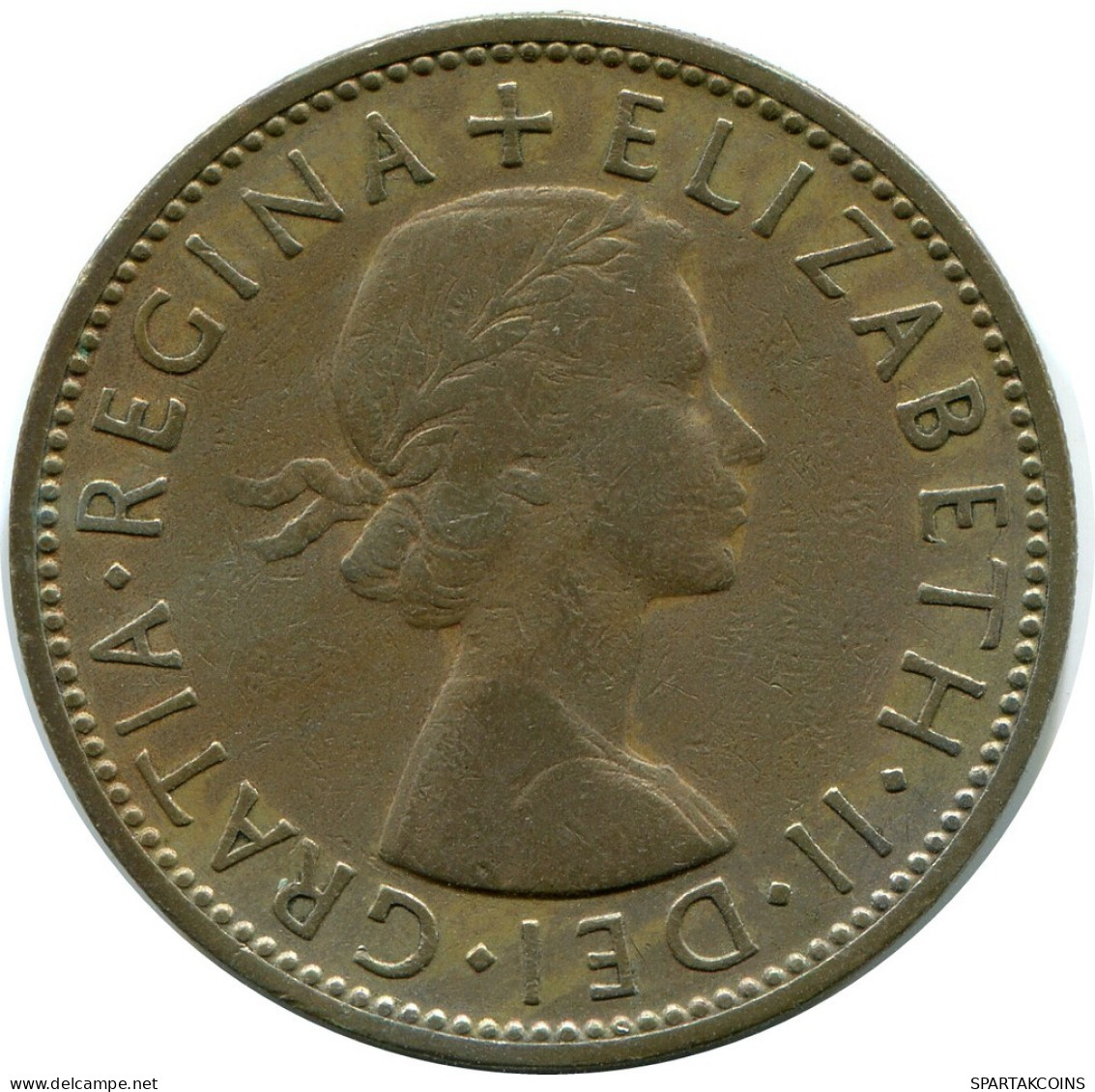 2 SHILLING 1959 UK GREAT BRITAIN Coin #AY993.U.A - J. 1 Florin / 2 Shillings