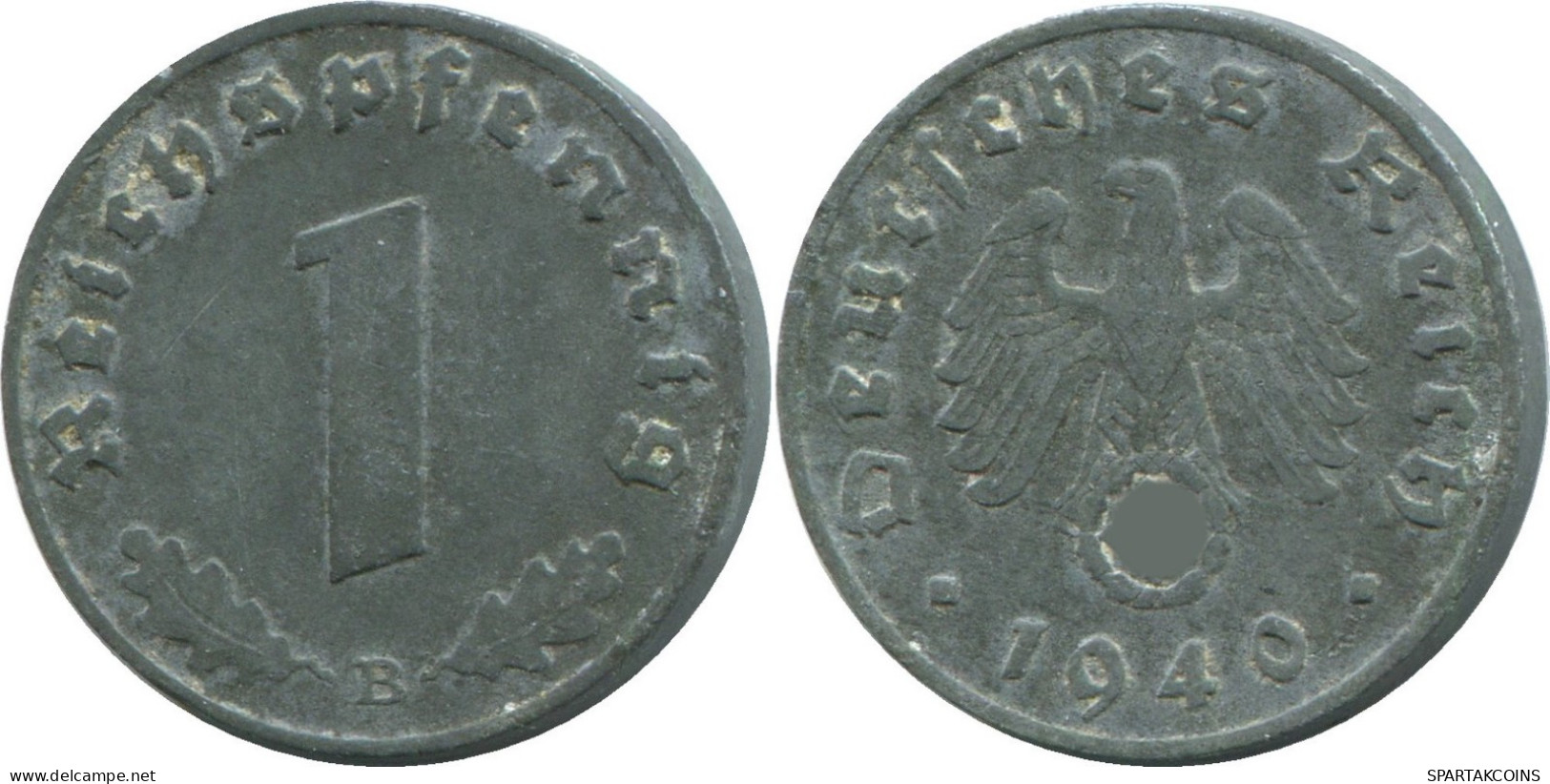 1 REICHSPFENNIG 1940 B ALLEMAGNE Pièce GERMANY #DE10420.5.F.A - 1 Reichspfennig