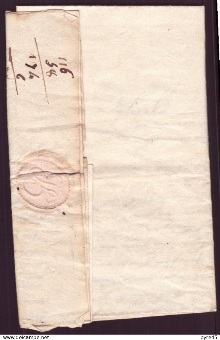 Lettre Manuscrite, Du 9 Mars 1819 De Riom Pour Issoire - Manuskripte