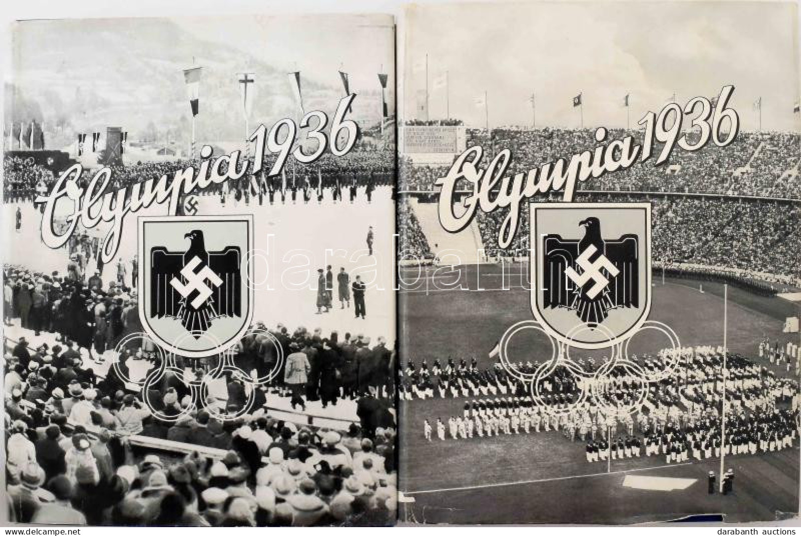 1936 Olympia 1936. Die XI. Olympischen Spiele In Berlin Und Garmisch-Partenkirchen. Band I-II. Band I. Die Olympischen W - Ohne Zuordnung