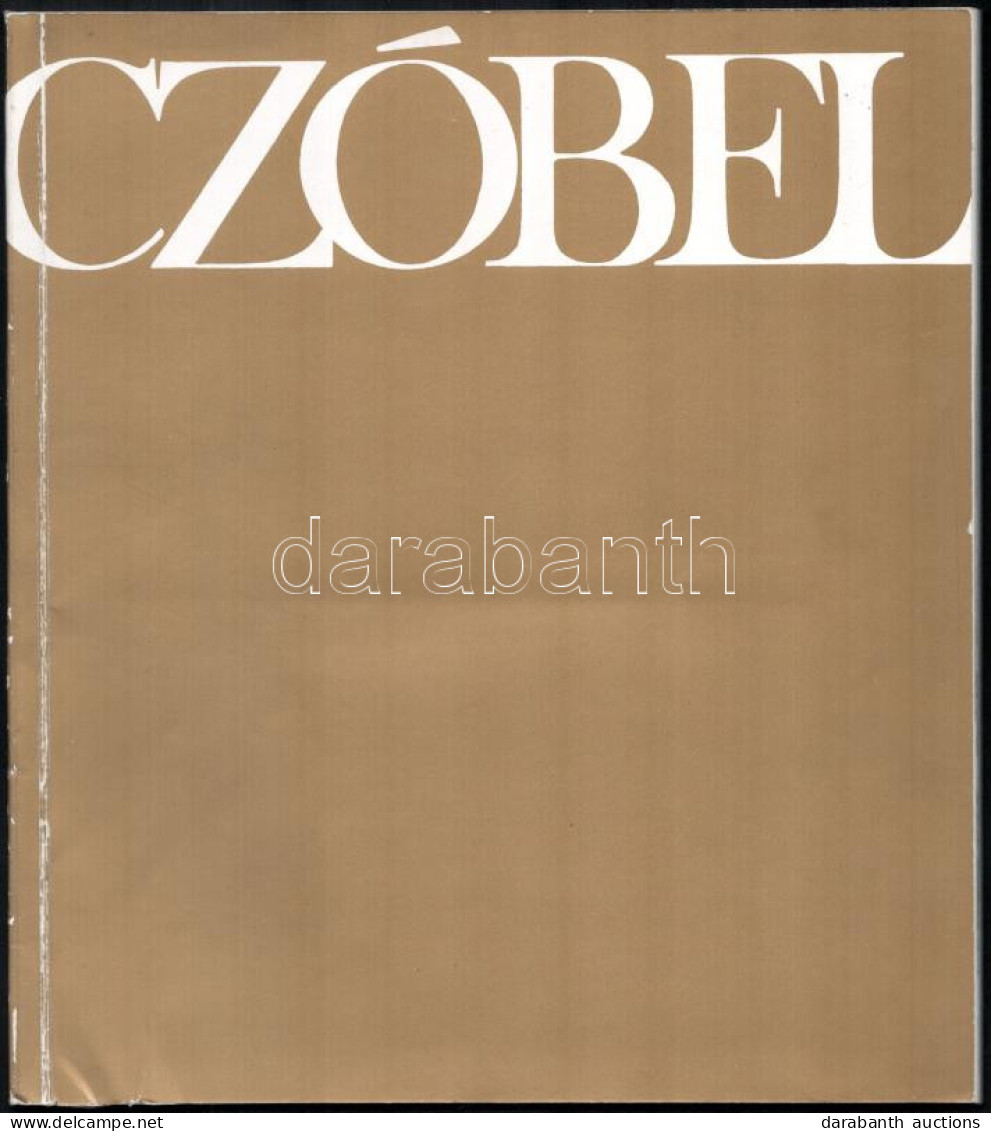 Czóbel. Czóbel Béla Kossuth-díjas Festőművész Kiállítása. A Festő, Czóbel Béla (1883-1976) Festőművész által DEDIKÁLT Pé - Non Classés