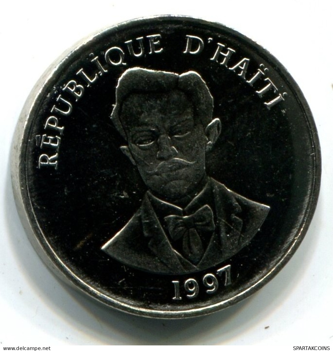 5 CENTIMES 1997 HAITI UNC Coin #W11388.U.A - Haití