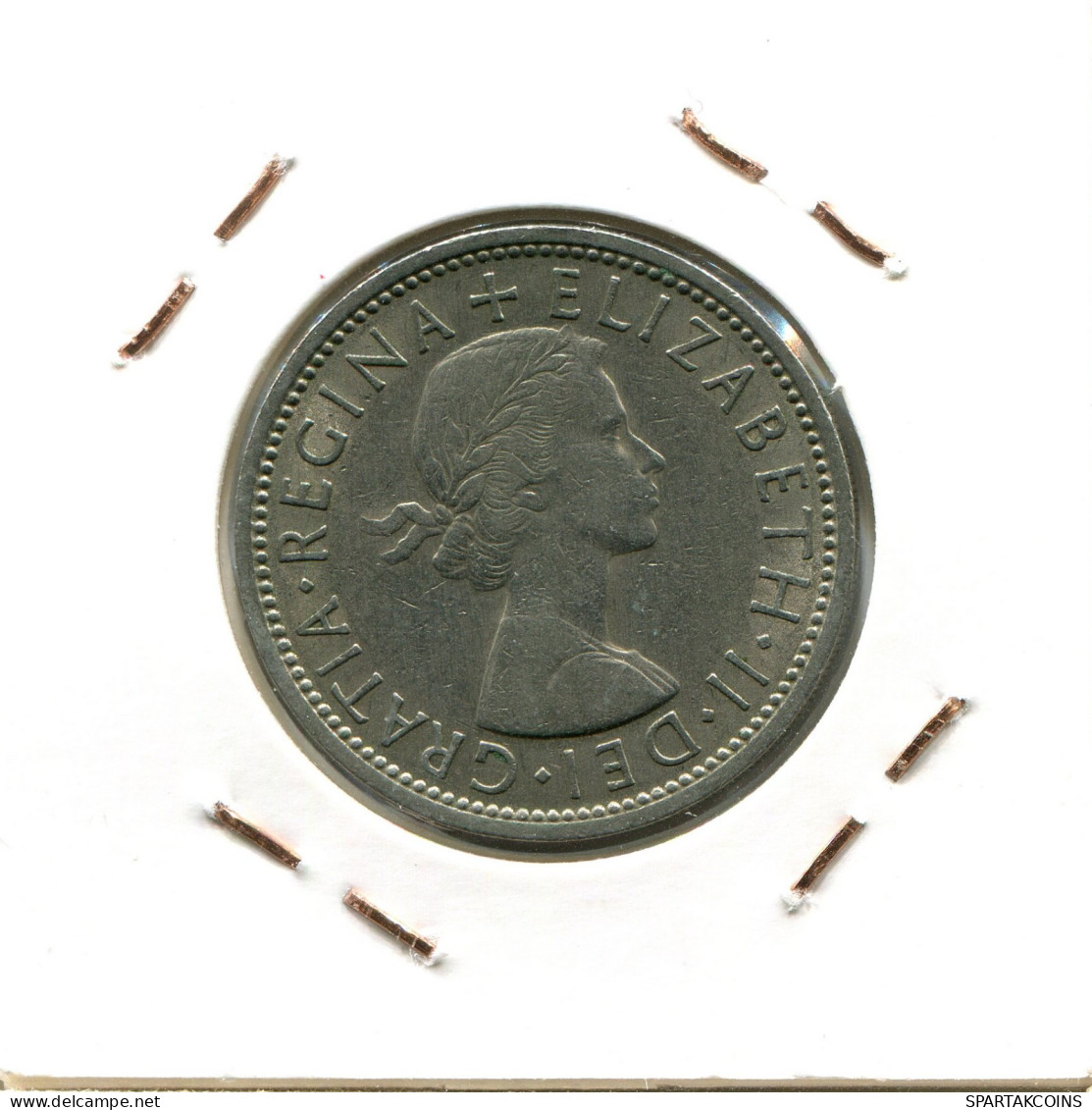 2 SHILLINGS 1967 UK GROßBRITANNIEN GREAT BRITAIN Münze #AW153.D.A - J. 1 Florin / 2 Shillings